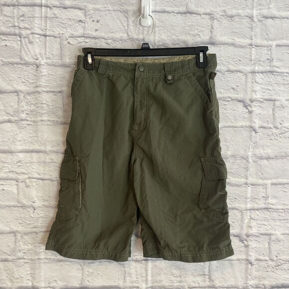 R.E.I. Boys Nylon Hiking Gorpcore Cargo Shorts Size 16/18 - Picture 1 of 8